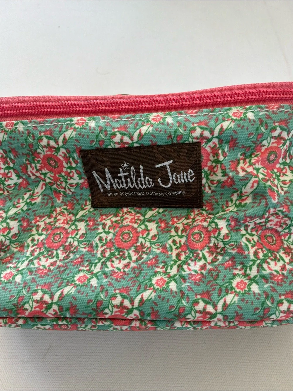 Matilda Jane Floral Travel Cosmetic Makeup Bag Organizer